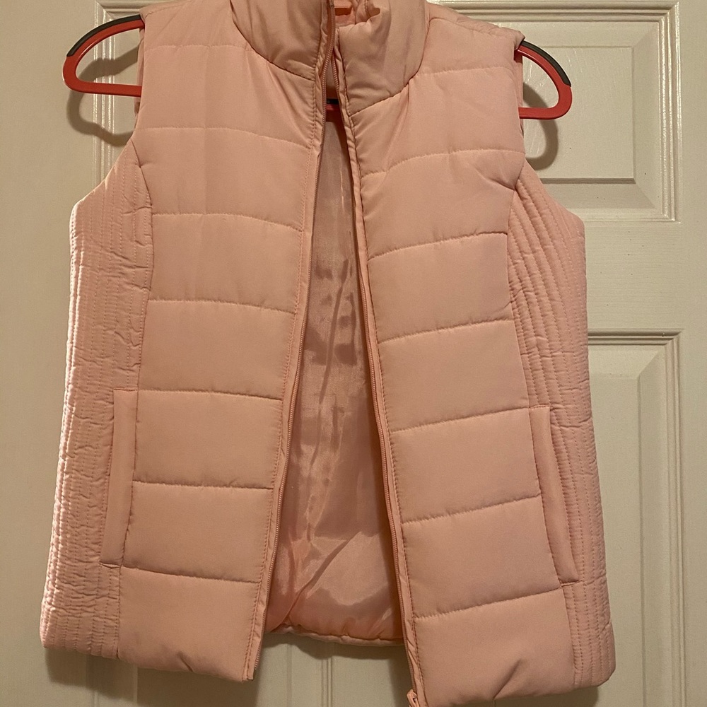 Pink Puffer Vest